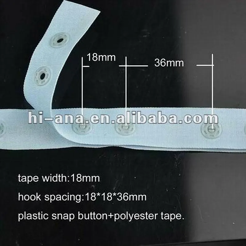 snap tape size 18x18x36mm