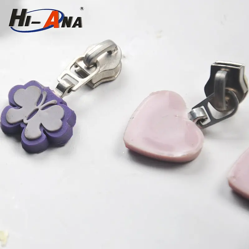 hi-ana zipper3 Cooperate with brand companies Fancy brass zipper puller