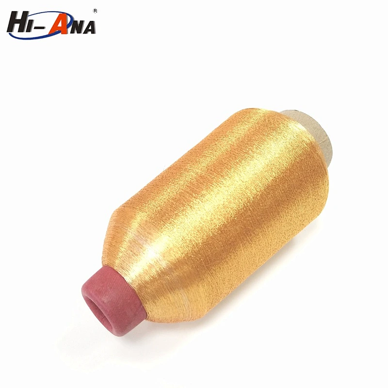 Best hot selling High strength embroidery with metallic thread