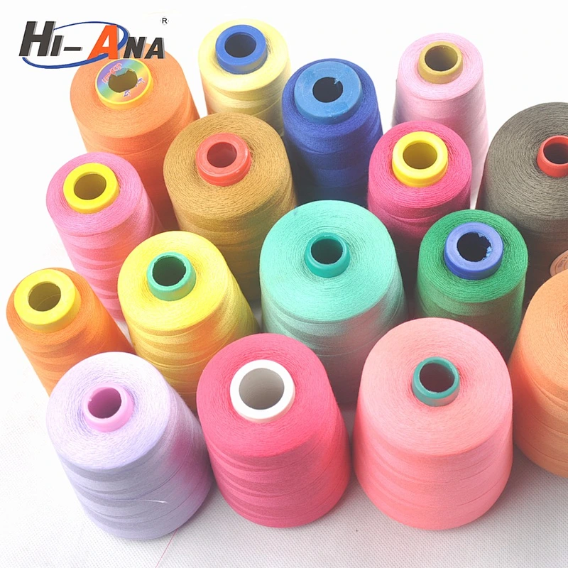 China Supply Dyed Sewing Thread 40s 2 100 Polyester