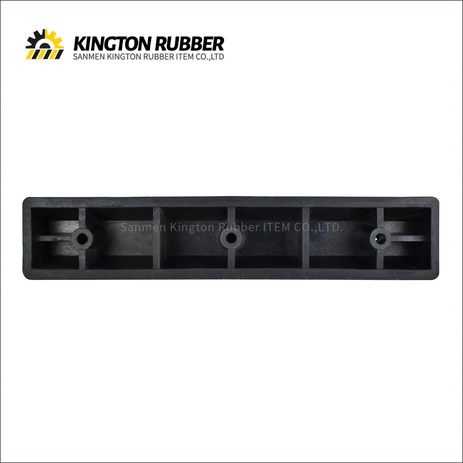 750mm length Rubber Wheel Stopper with 1 Reflective Tape