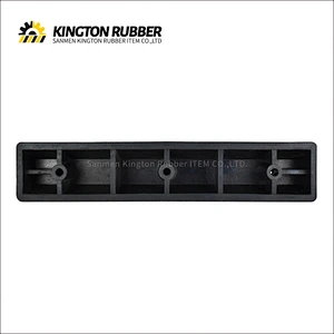 750mm length Rubber Wheel Stopper with 1 Reflective Tape