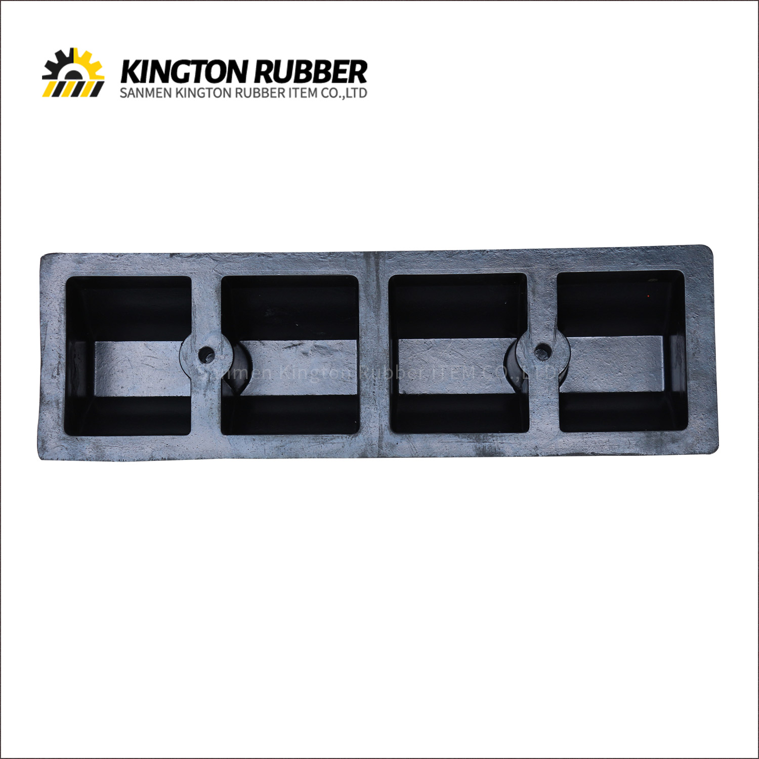 500mm length Rubber Wheel Stopper with 1 Reflective Tape