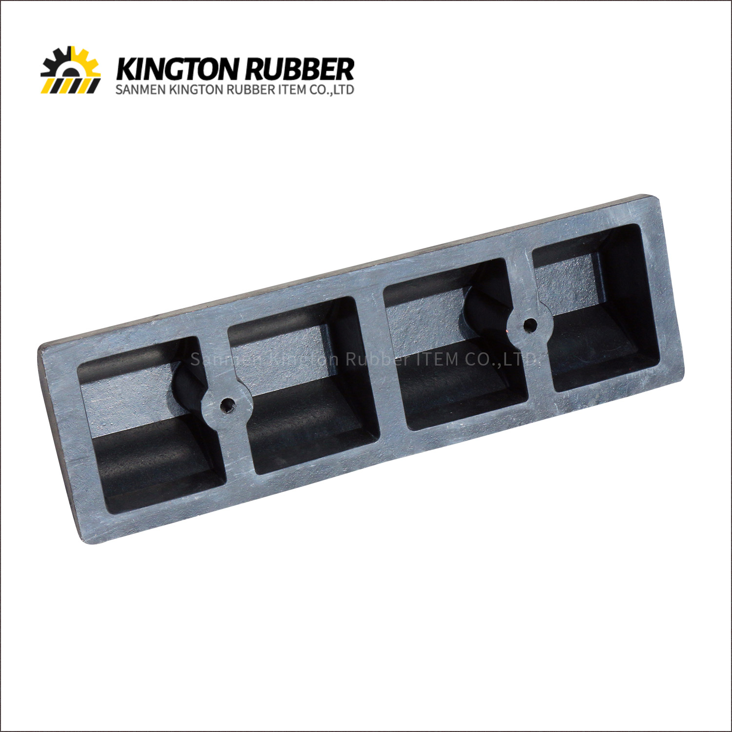 500mm length Rubber Wheel Stopper with 1 Reflective Tape