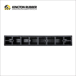 1000mm length Rubber Wheel Stopper with 1 Reflective Tape