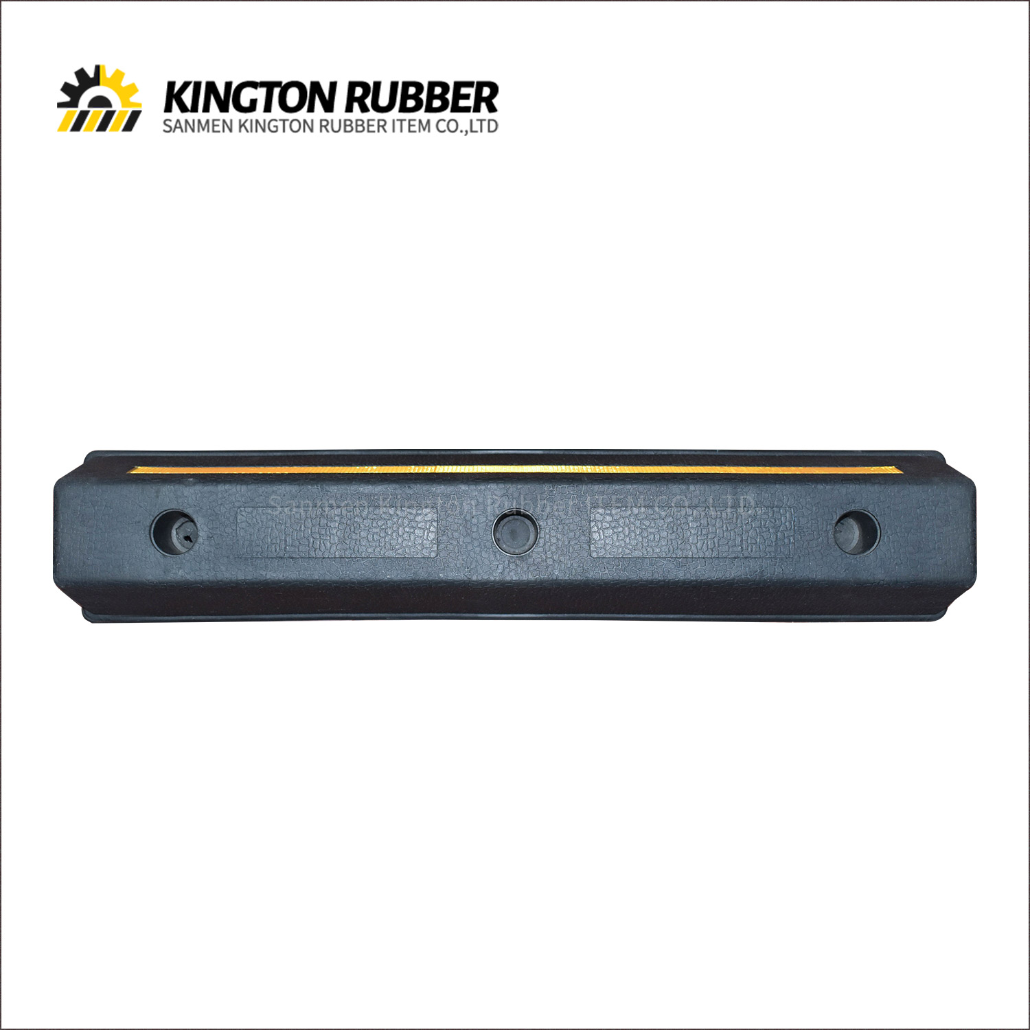 750mm length Rubber Wheel Stopper with 1 Reflective Tape