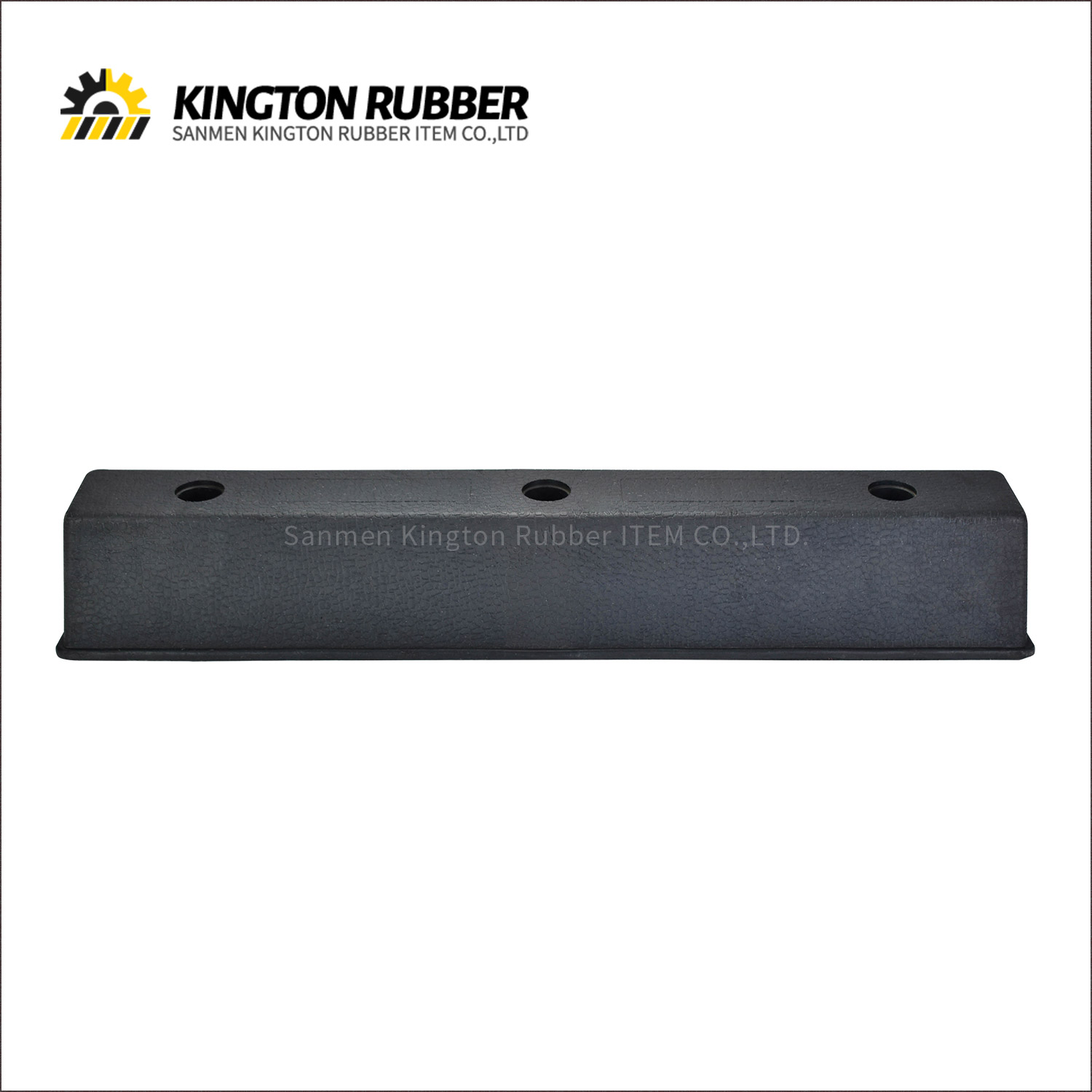750mm length Rubber Wheel Stopper with 1 Reflective Tape