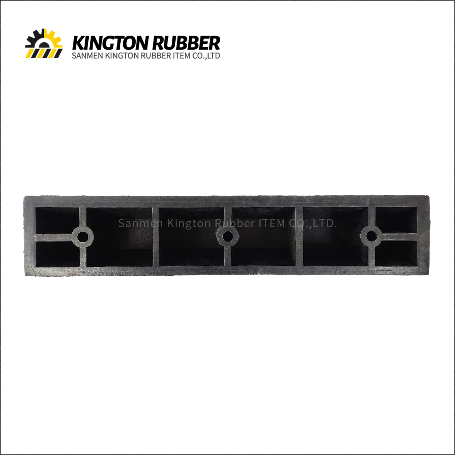 750mm length Rubber Wheel Stopper with 1 Reflective Tape