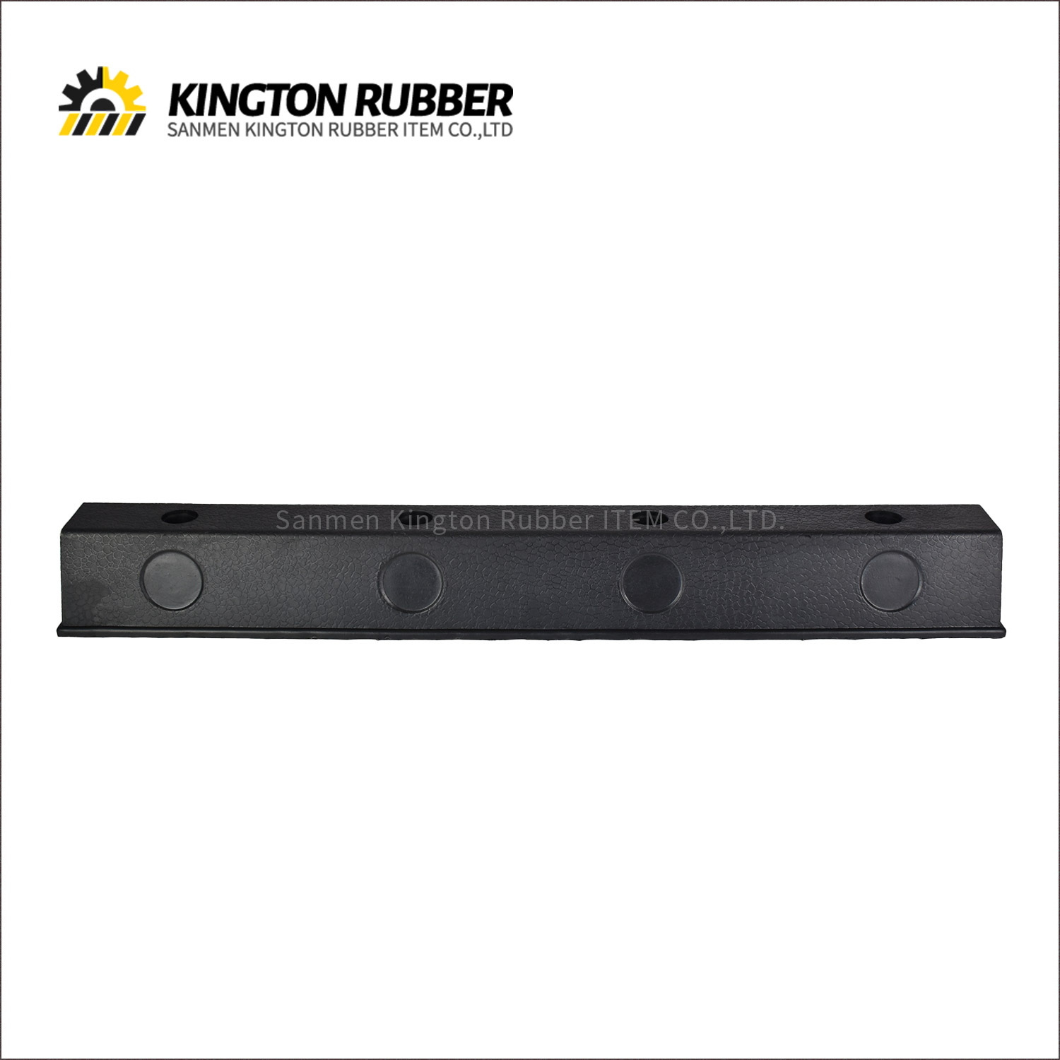 1000mm length Rubber Wheel Stopper with 1 Reflective Tape