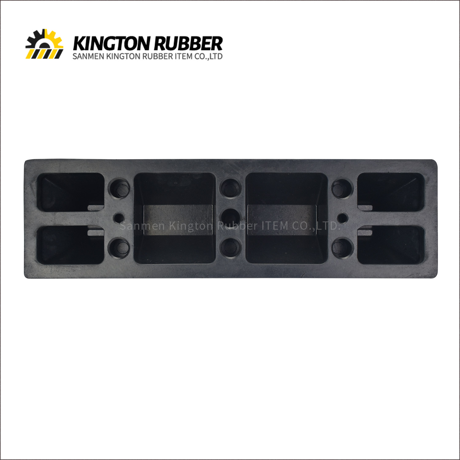 550mm length Rubber Wheel Stopper with 1 Reflective Tape