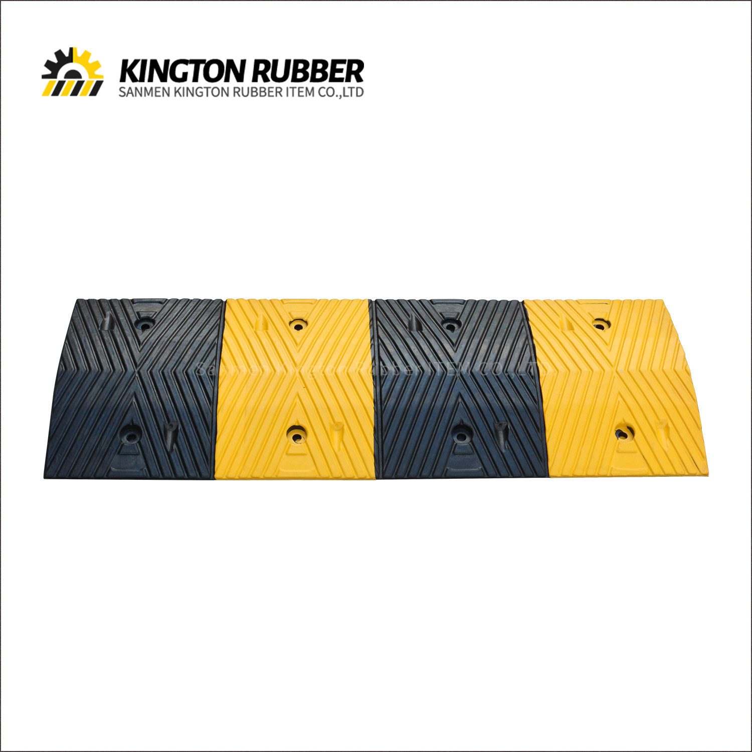 350mm width V-shaped Rubber Speed bump