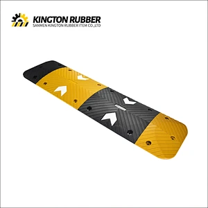 400mm width Fine Pattern Rubber Speed Bump