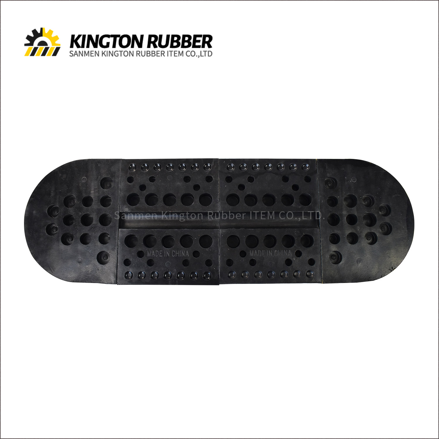 320mm width Fine Pattern Rubber Speed Bump