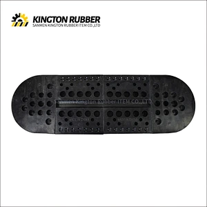 320mm width Fine Pattern Rubber Speed Bump