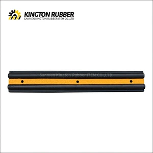 160mm width Rubber Wall Protector with 1 Reflective Tapes