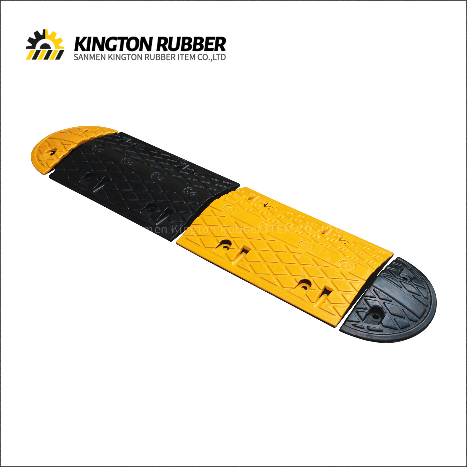 350mm width Diamond Pattern Rubber Speed Bump