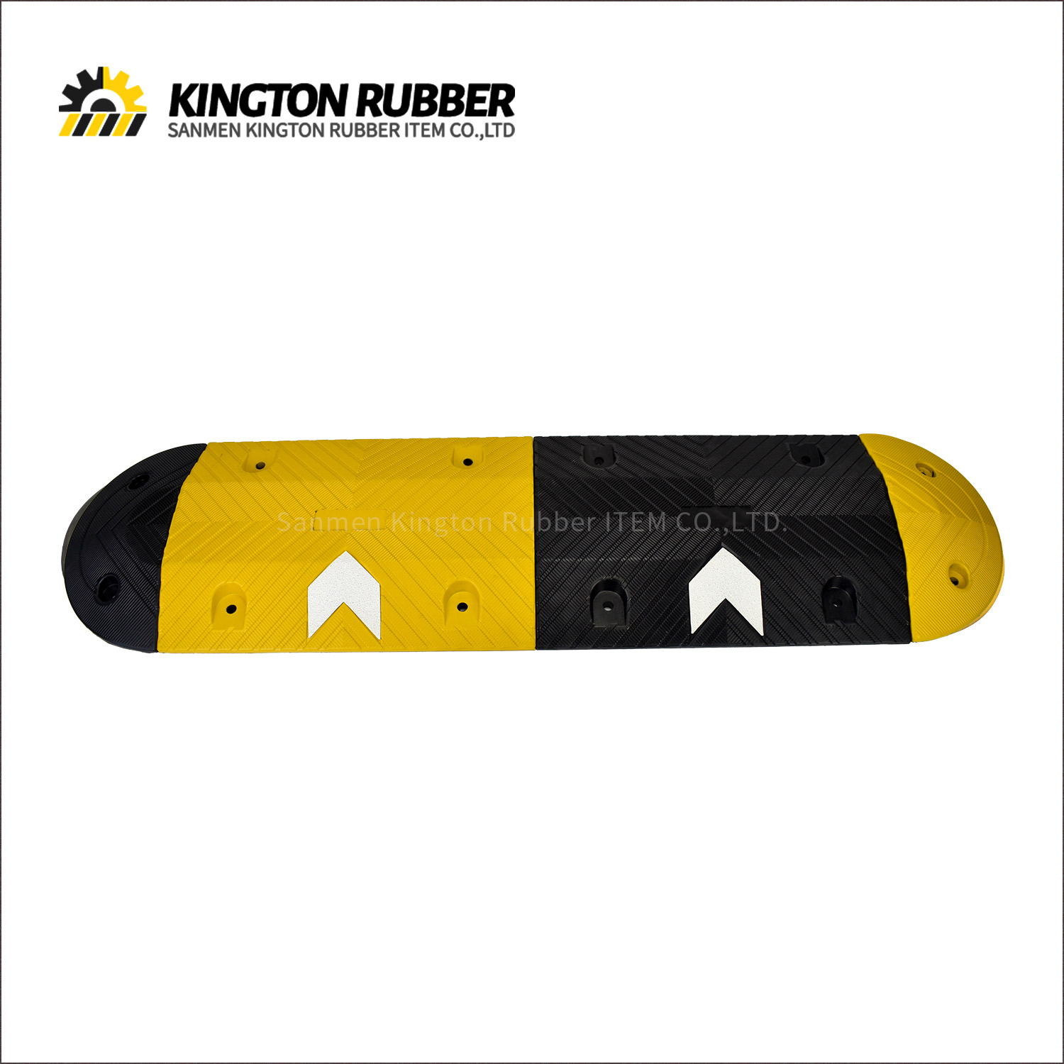 350mm width Fine Pattern Rubber Speed Bump