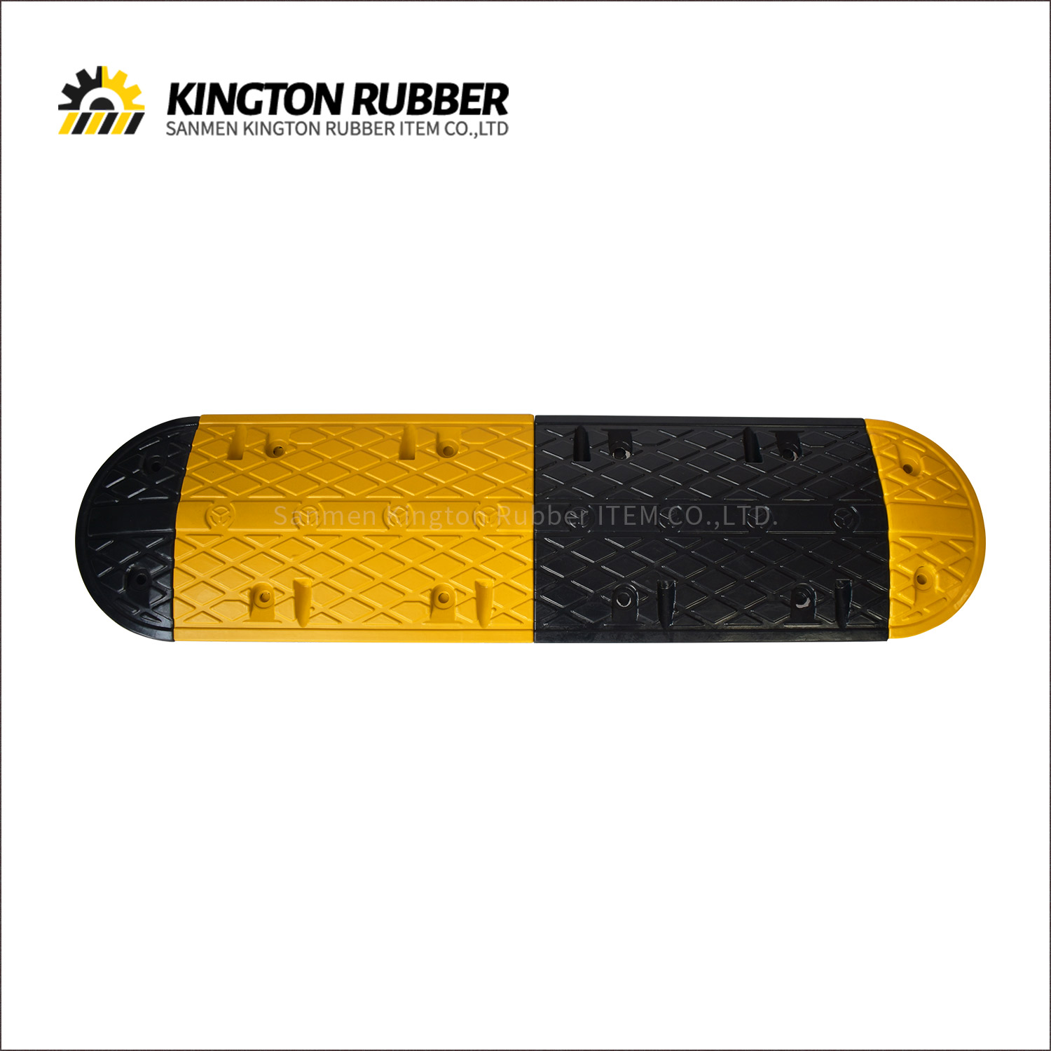 350mm width Diamond Pattern Rubber Speed Bump