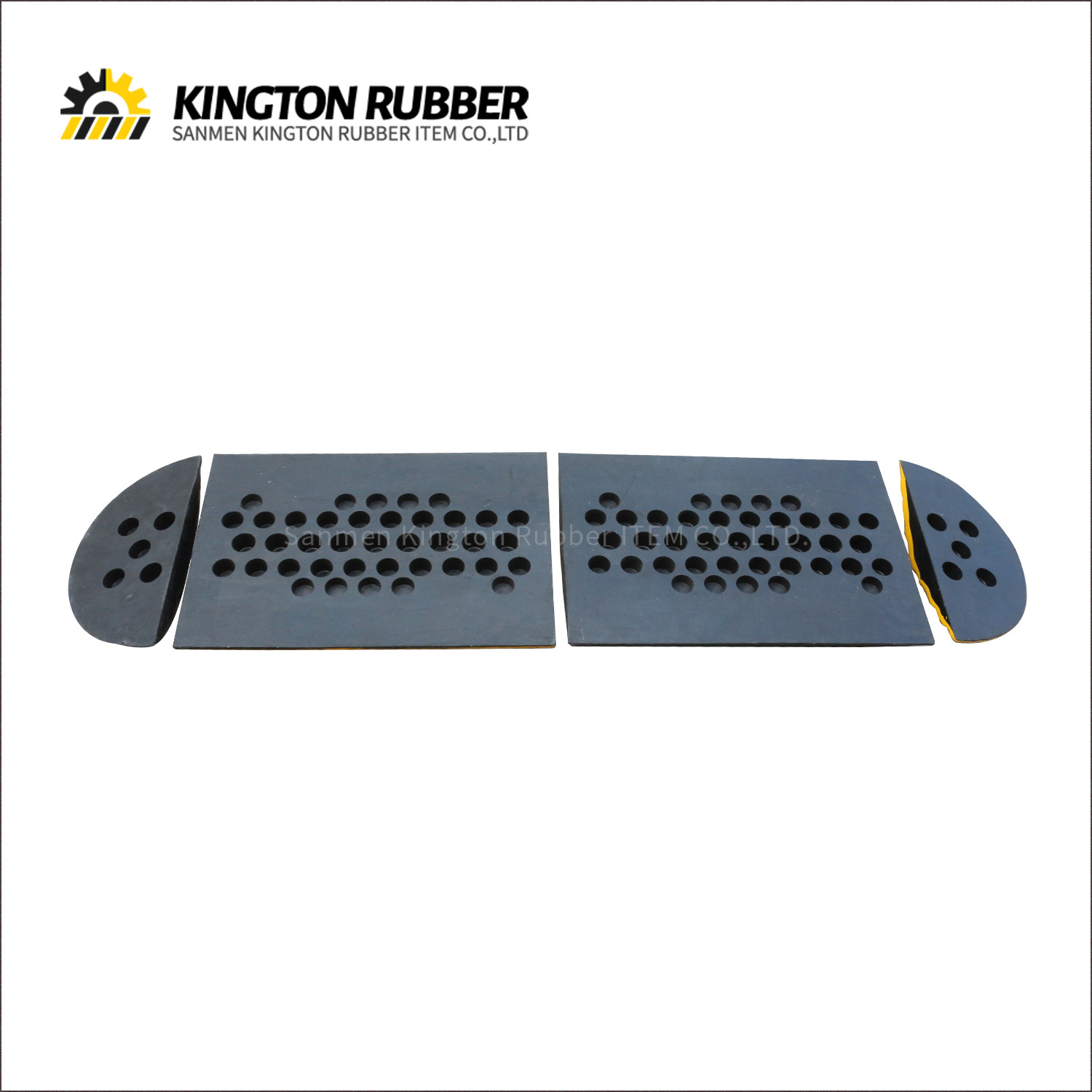 350mm width Diamond Pattern Rubber Speed Bump