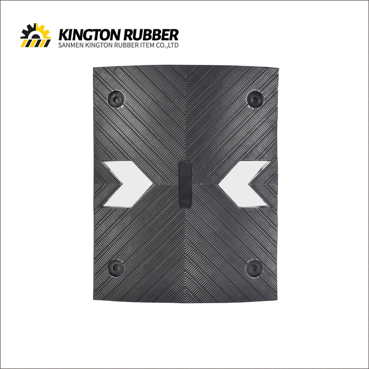 50公分400宽细芽纹橡胶减速带（50厚）