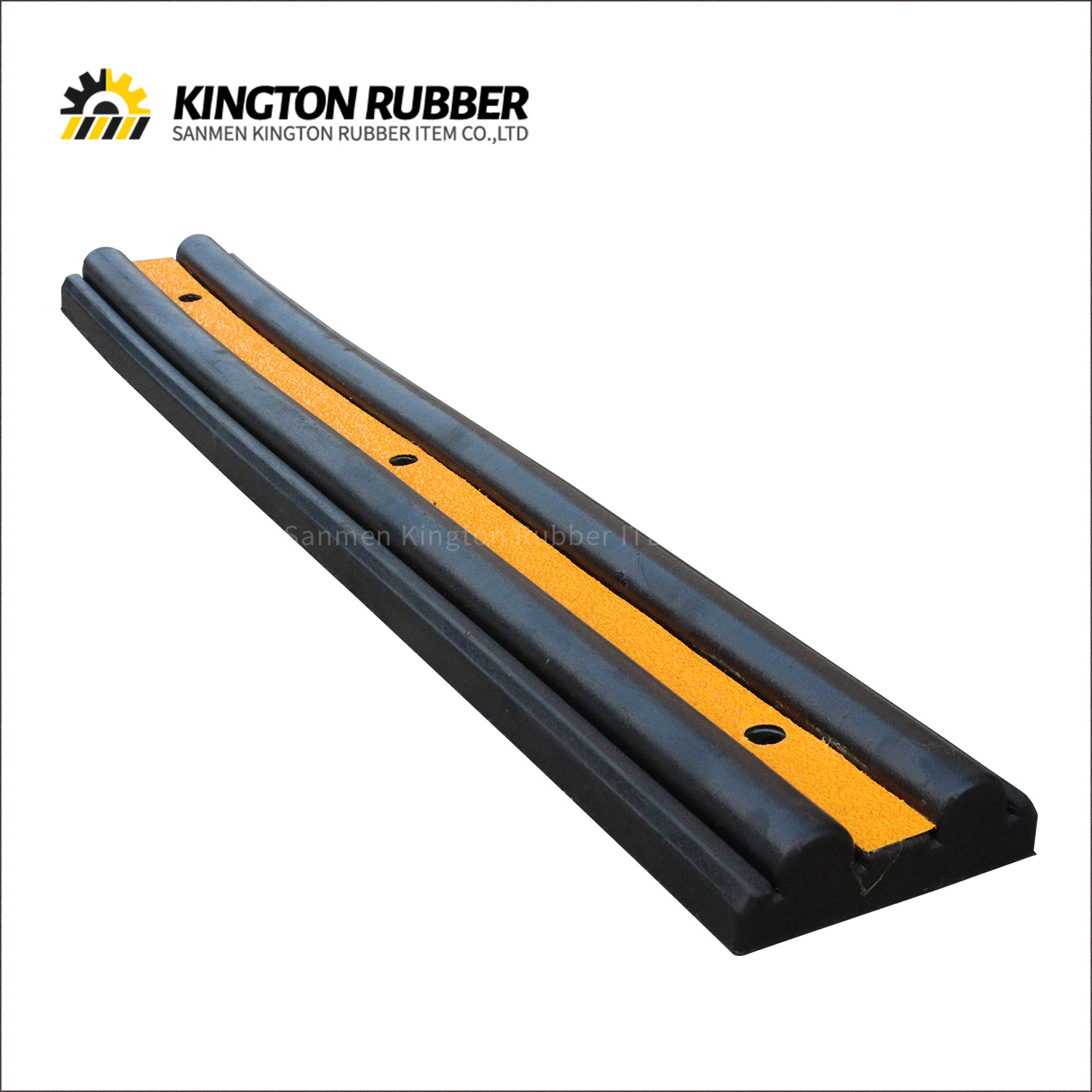 160mm width Rubber Wall Protector with 1 Reflective Tapes