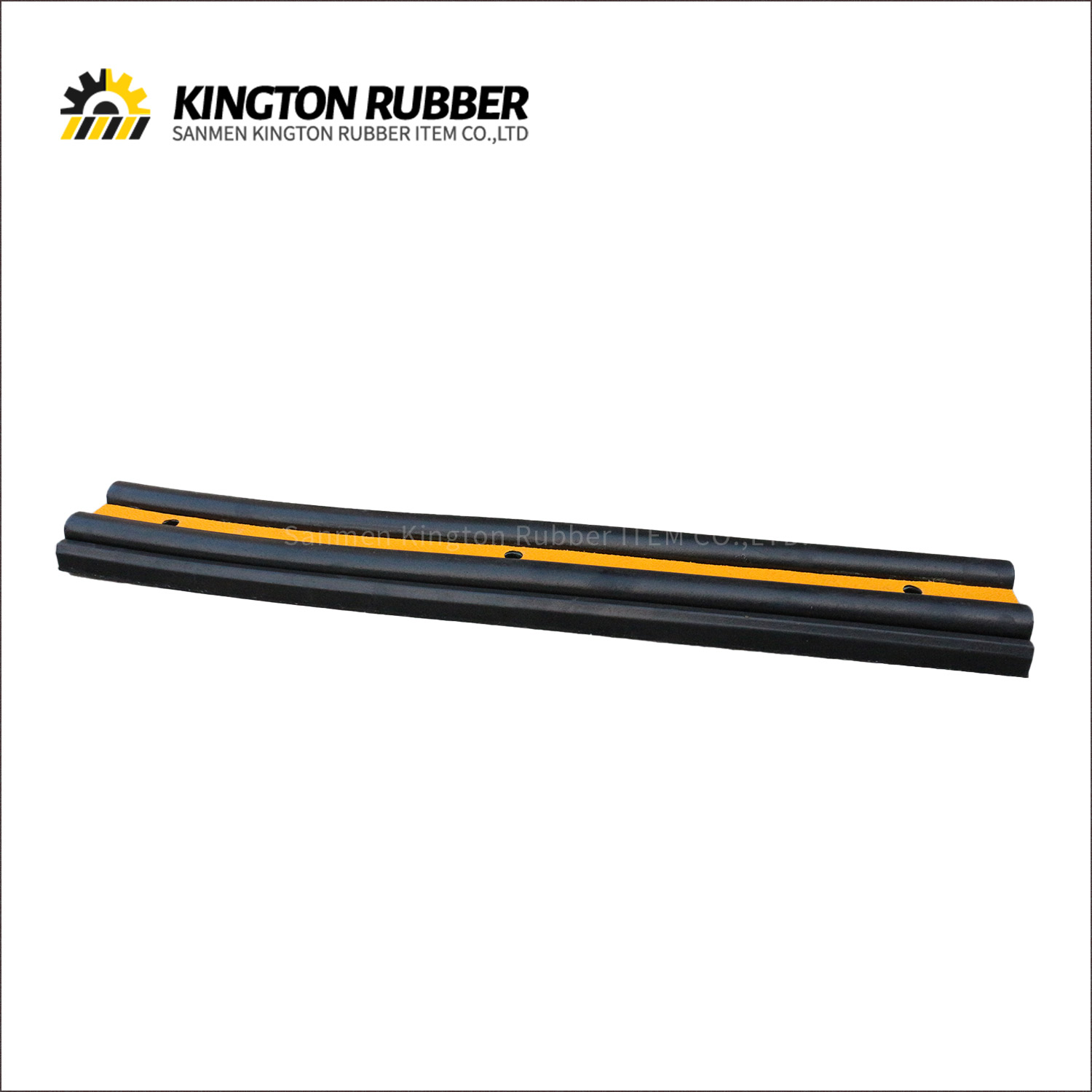 160mm width Rubber Wall Protector with 1 Reflective Tapes