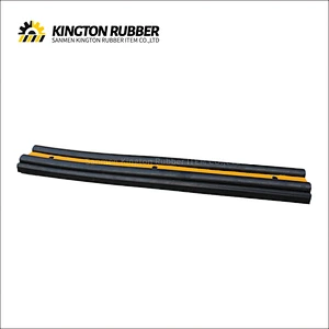 160mm width Rubber Wall Protector with 1 Reflective Tapes