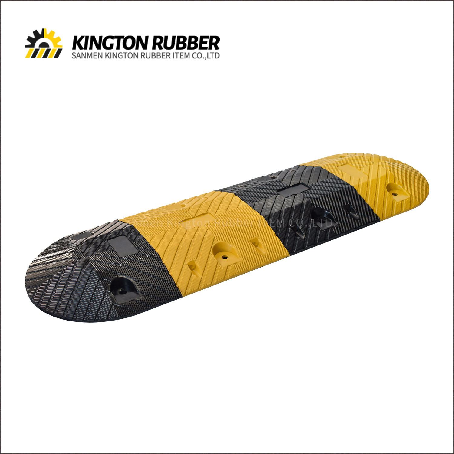 320mm width Fine Pattern Rubber Speed Bump
