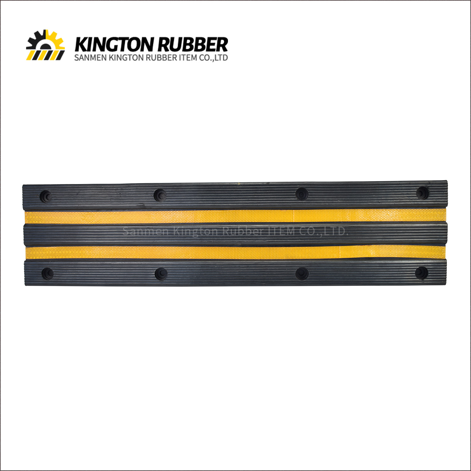 250mm width Rubber Wall Protector with 2 Reflective Tapes