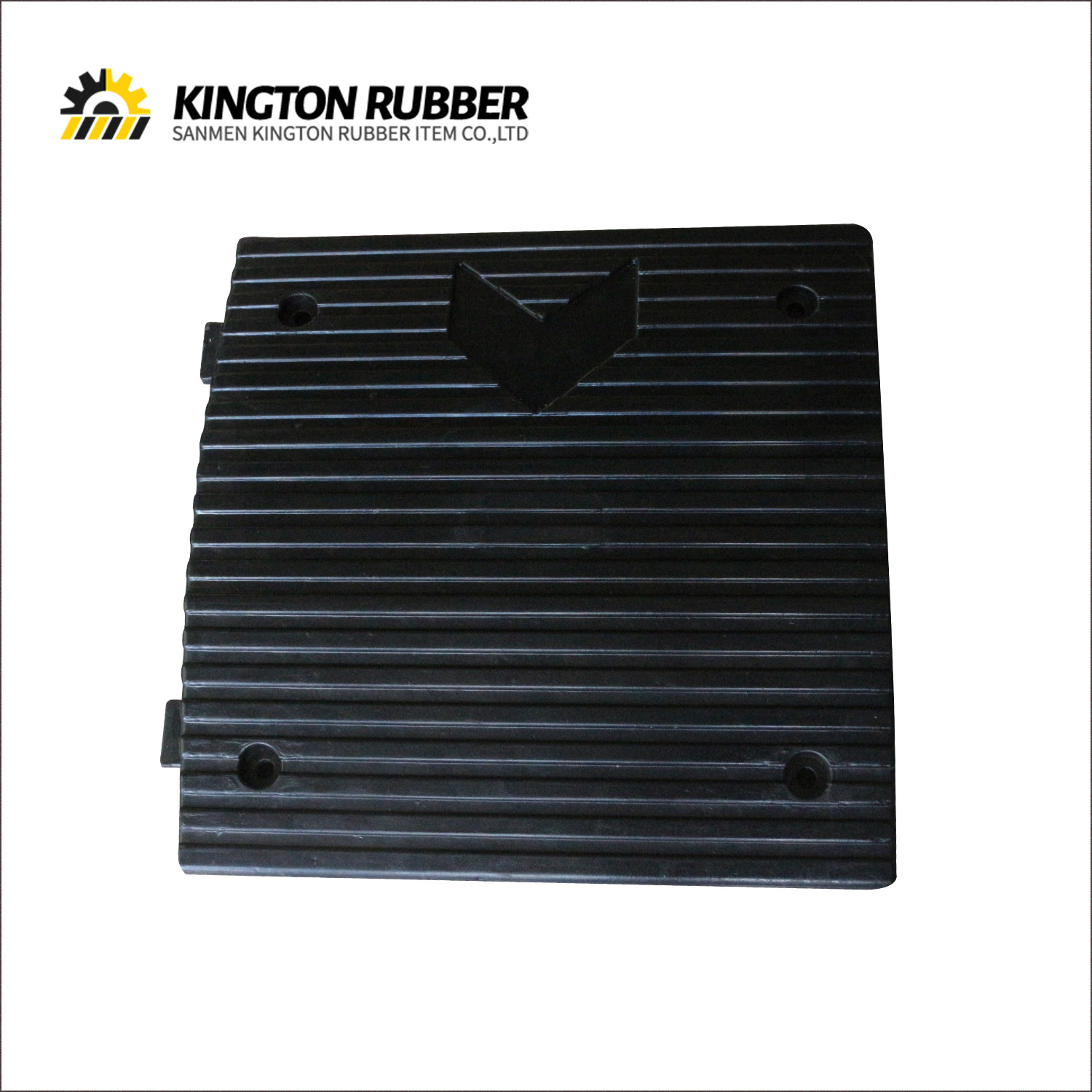 500mm width Cross-line Surface Rubber Speed Hump