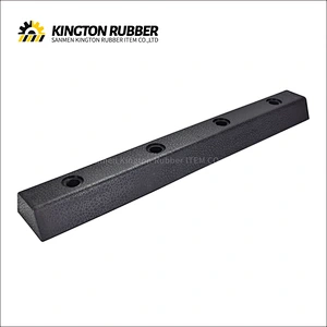 150mm width Crocodile Pattern Rubber Wall Protector with 1 Reflective Tape