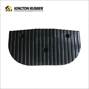 500mm width Cross-line Surface Rubber Speed Hump