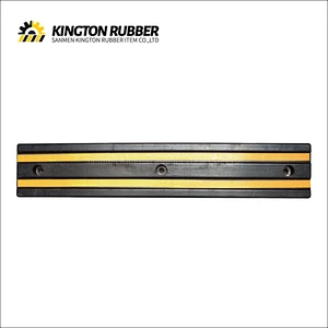 190mm Width Rubber Wall Protector with 2 Reflective Tapes