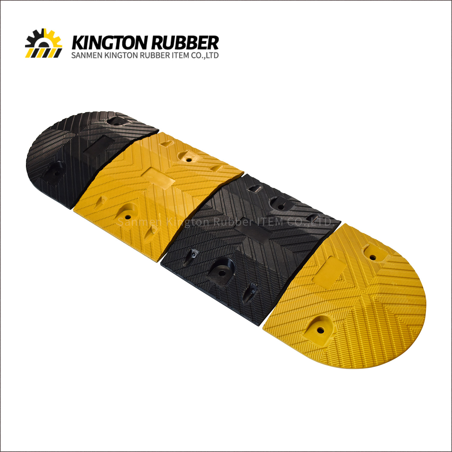 320mm width Fine Pattern Rubber Speed Bump