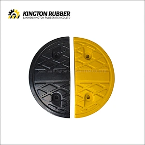 350mm width Diamond Pattern Rubber Speed Bump