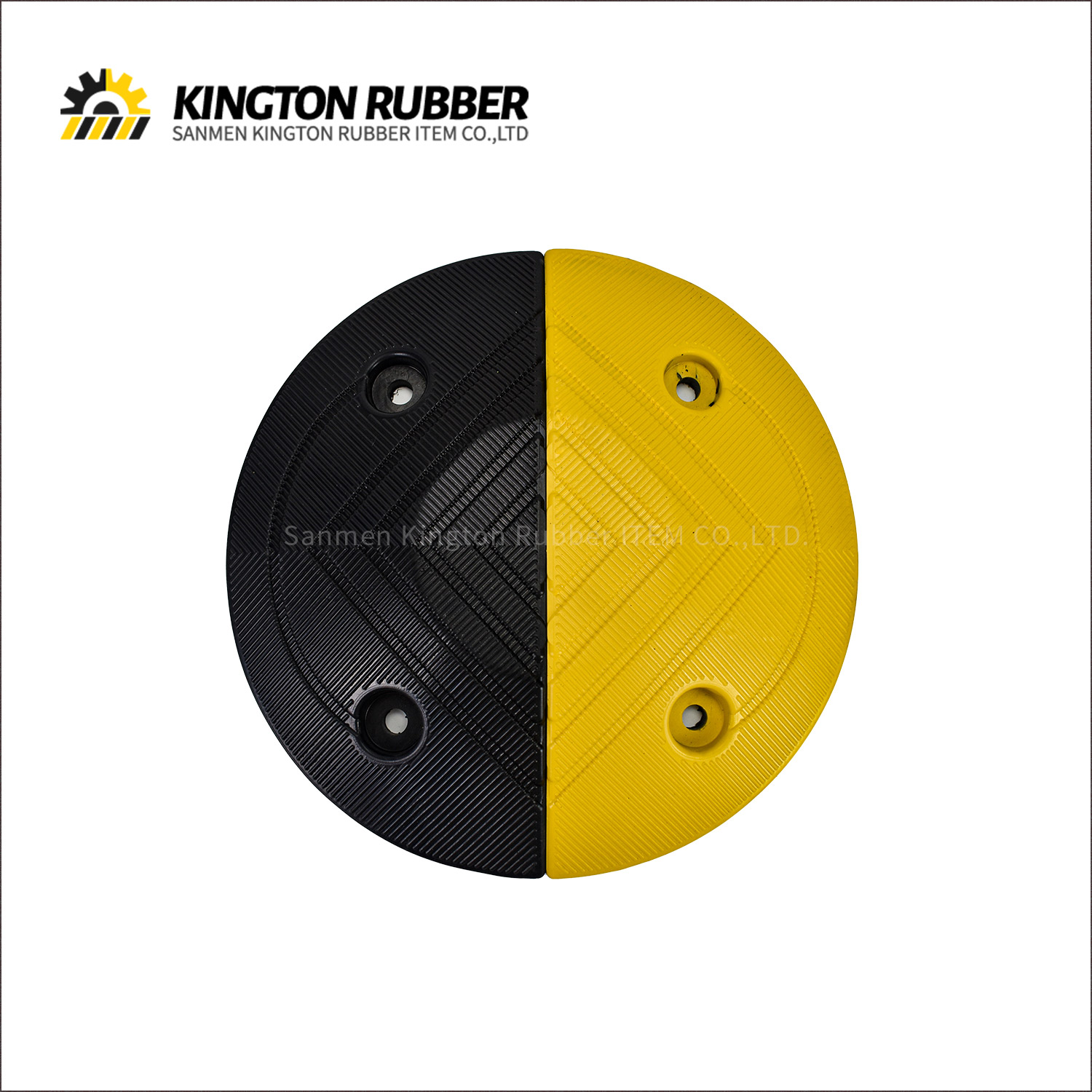 350mm width Fine Pattern Rubber Speed Bump