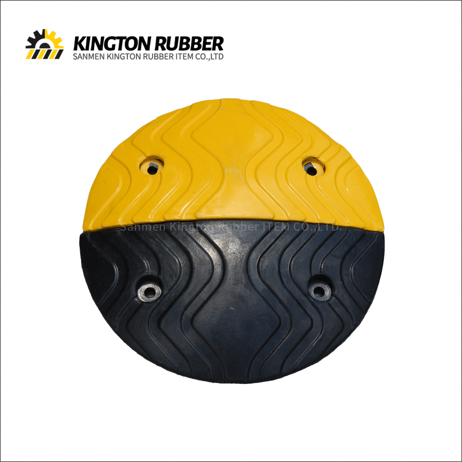 380mm width Wave Pattern Rubber Speed Bump