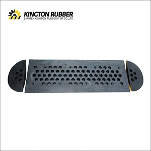 350mm width V-shaped Rubber Speed Bump