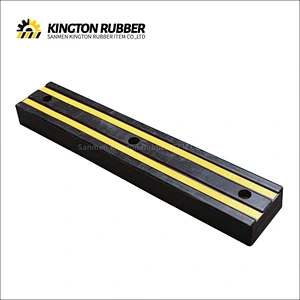 190mm Width Rubber Wall Protector with 2 Reflective Tapes