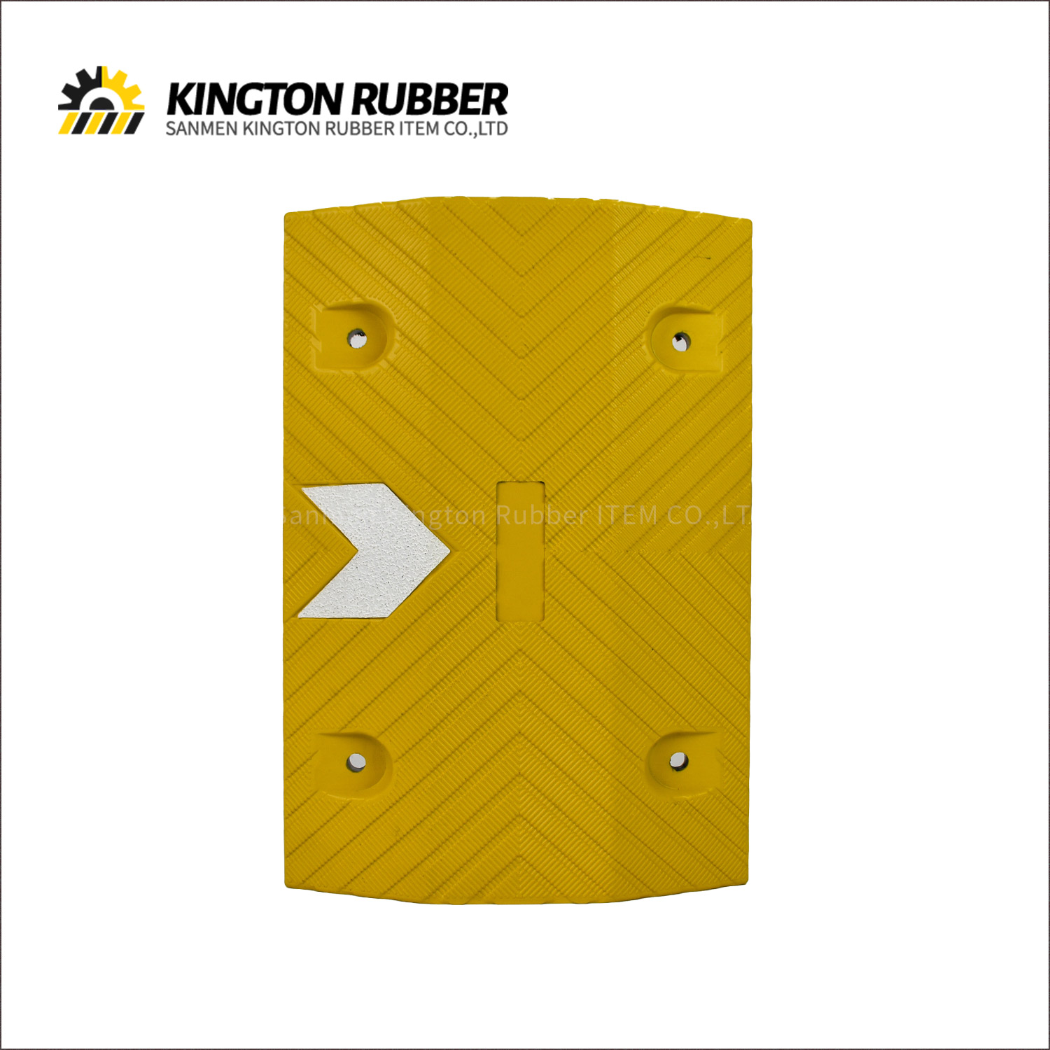 350mm width Fine Pattern Rubber Speed Bump