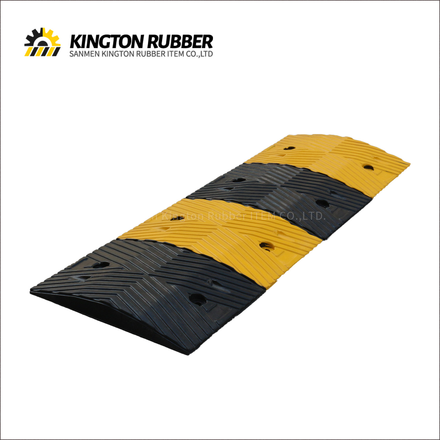 350mm width V-shaped Rubber Speed bump