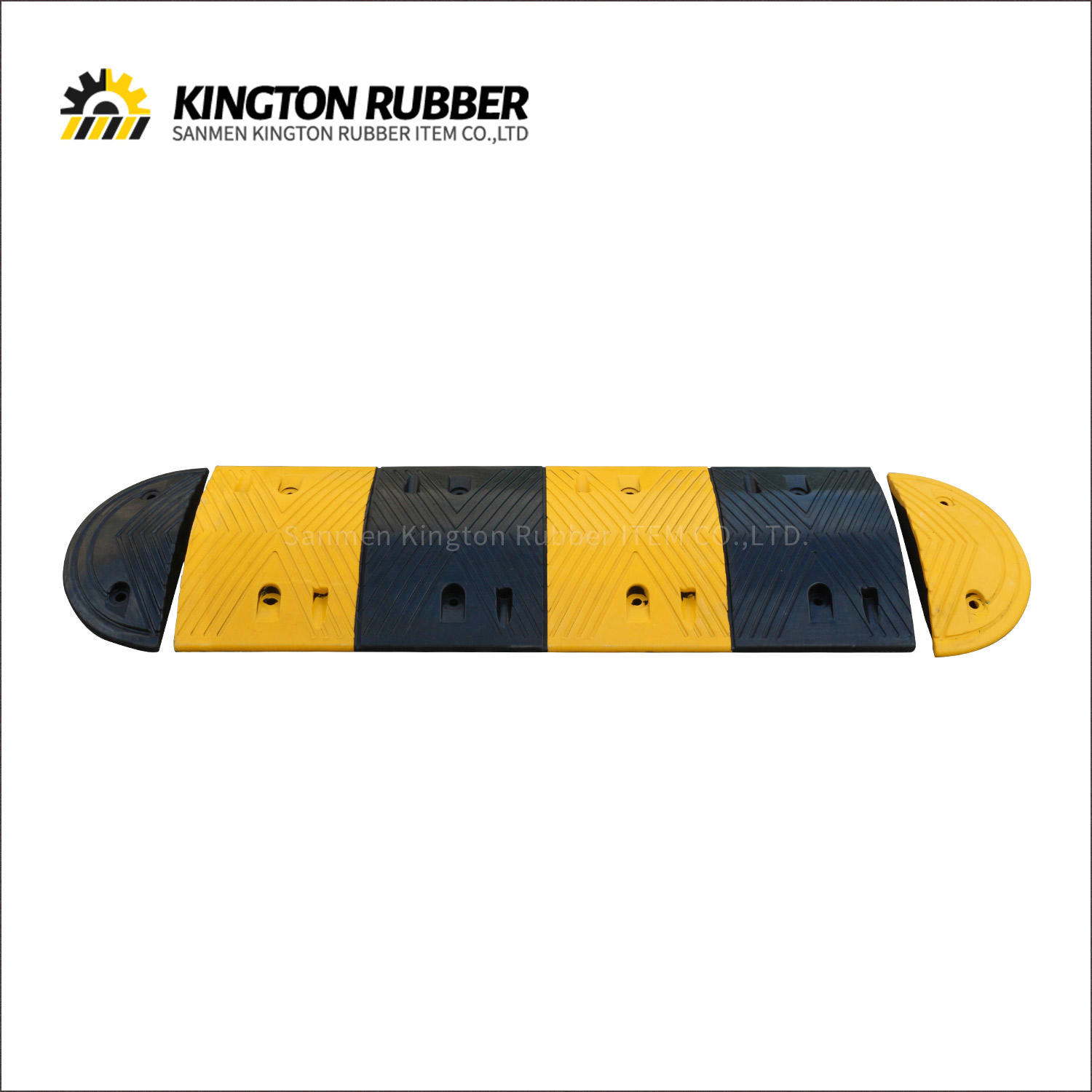 350mm width V-shaped Rubber Speed Bump