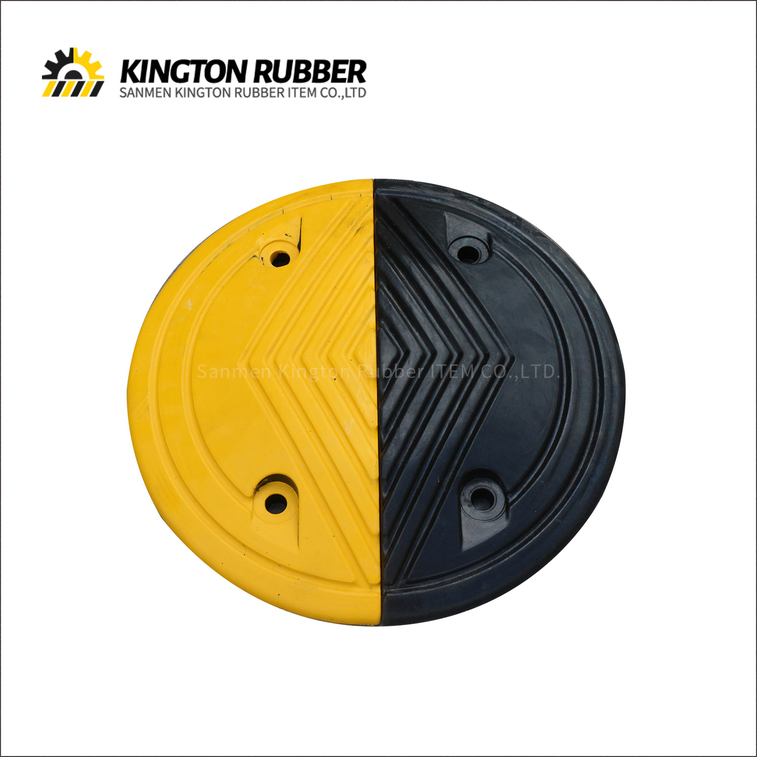 350mm width V-shaped Rubber Speed Bump