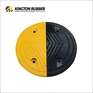 350mm width V-shaped Rubber Speed Bump