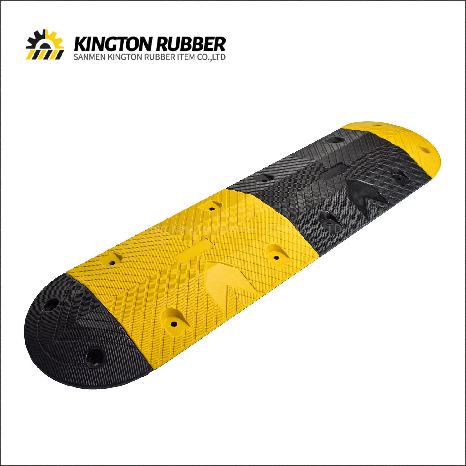 350mm width Fine Pattern Rubber Speed Bump