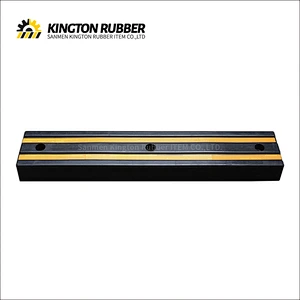 190mm Width Rubber Wall Protector with 2 Reflective Tapes