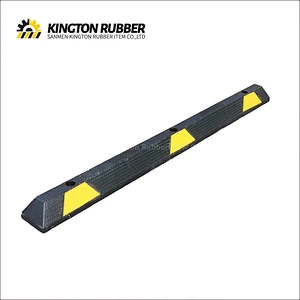1650mm length Dotted Surface Rubber Wheel Stopper