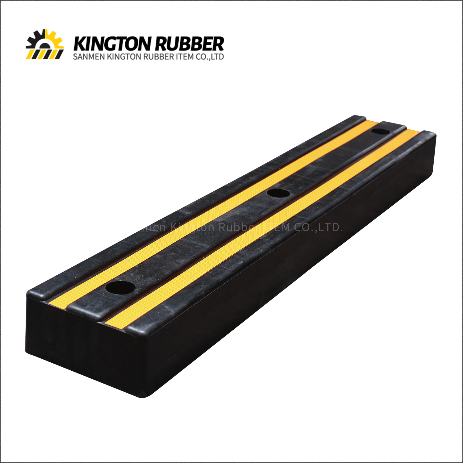 190mm Width Rubber Wall Protector with 2 Reflective Tapes