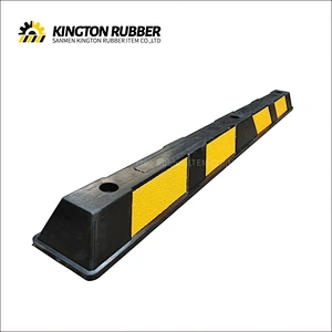 1650mm length Smooth Surface Rubber Wheel Stopper