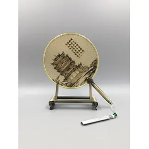 Yellow Crane Tower Fan ornaments